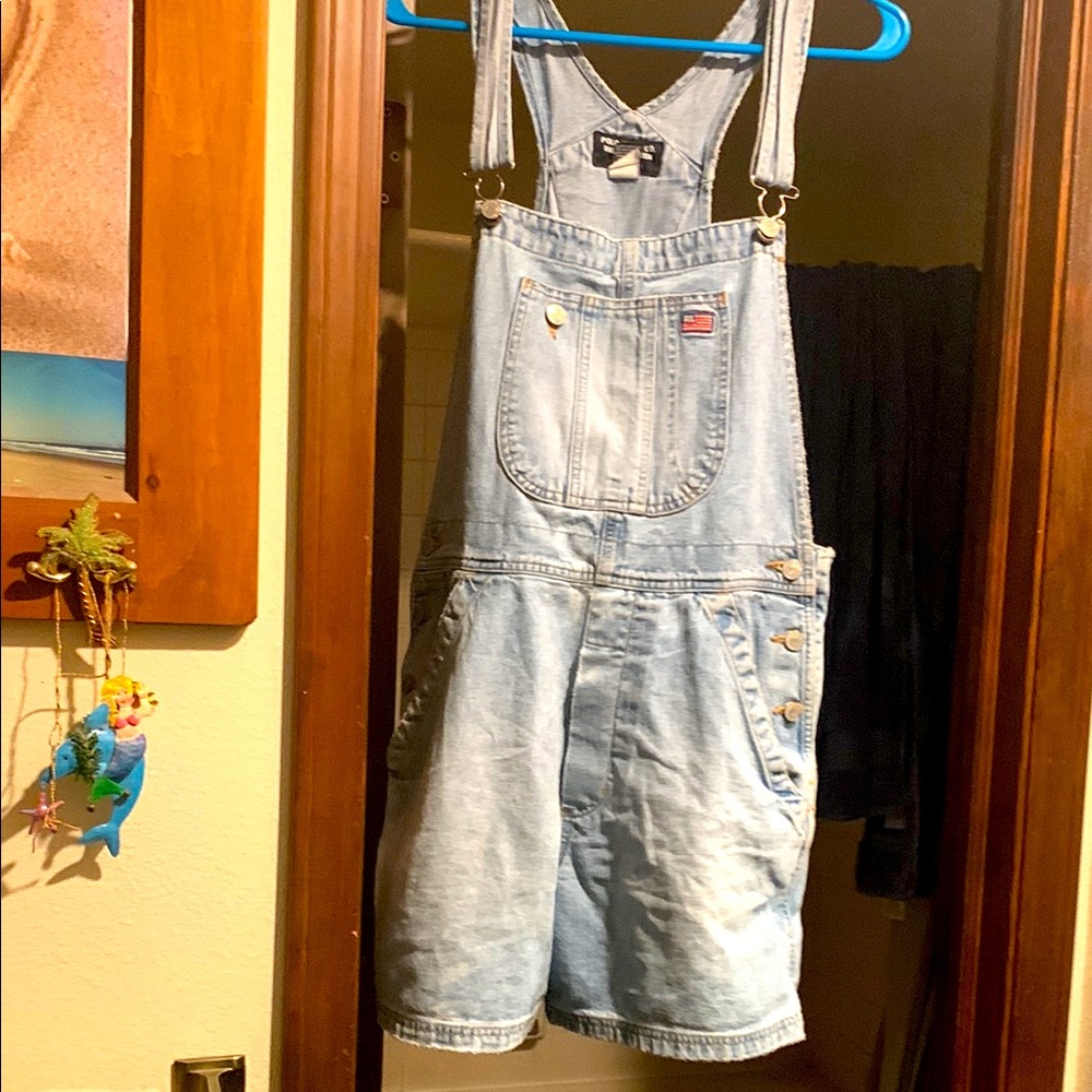 Vintage Ralph Lauren Jean short overalls